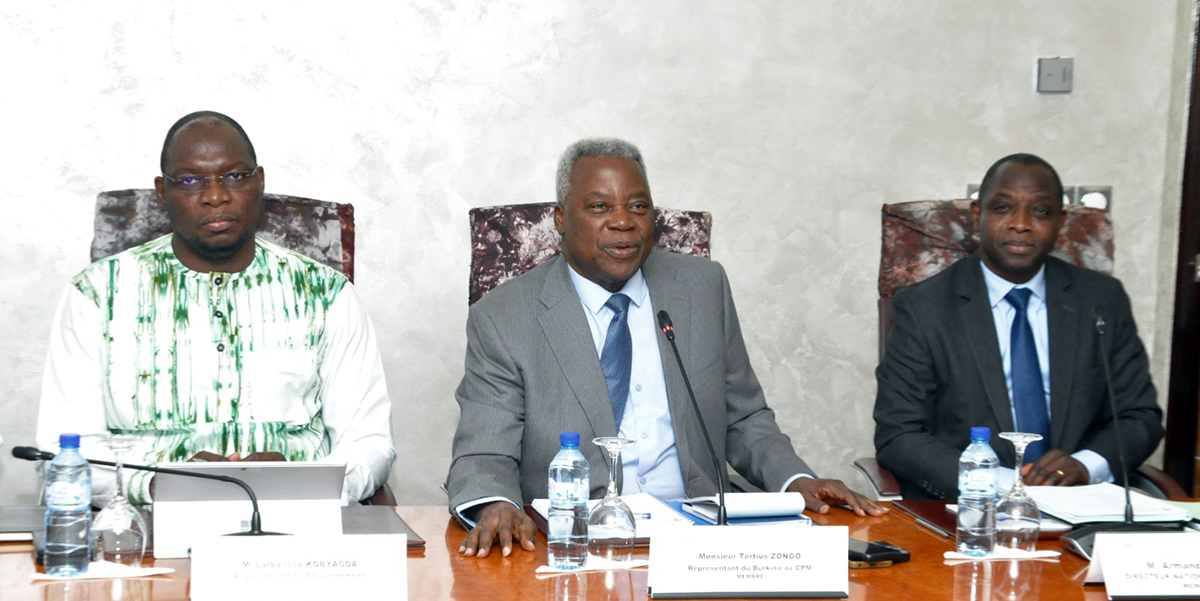 Réunion du conseil national du crédit Burkina Faso