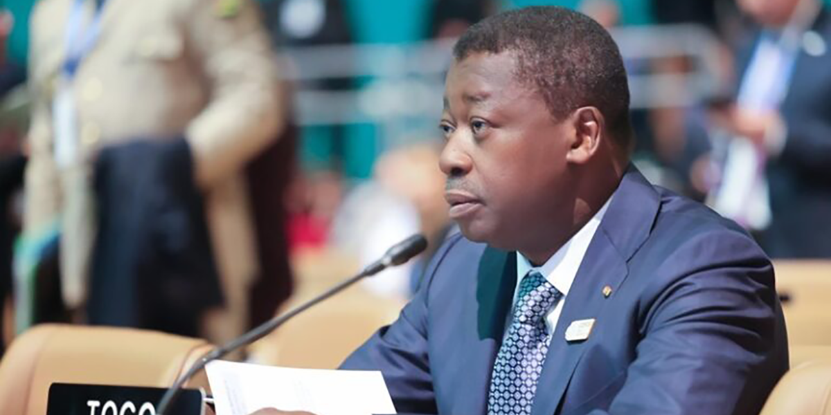 Le Président togolais, Faure Gnassingbé Eyadema à la COP29