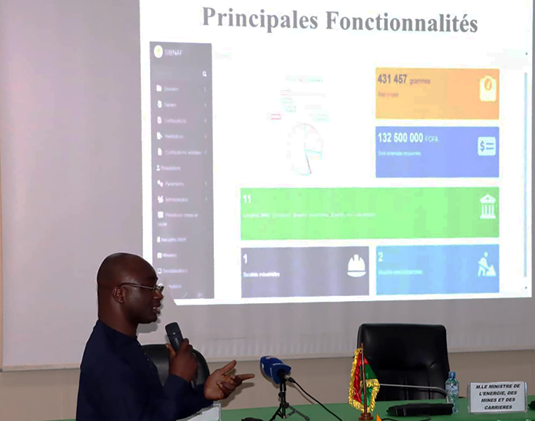 lancement des plateformes digitales du Ministère de l'Energie des Mines et des Carrières