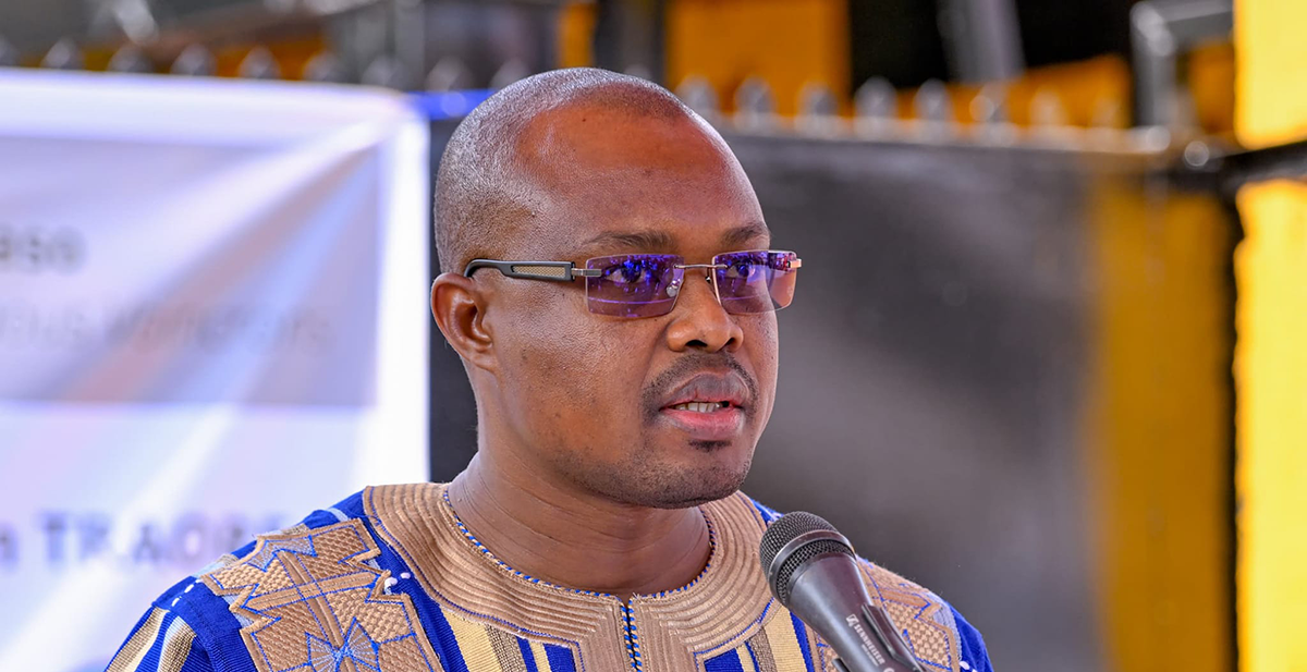 Le Premier ministre Rimtalba Jean Emmanuel Ouedraogo