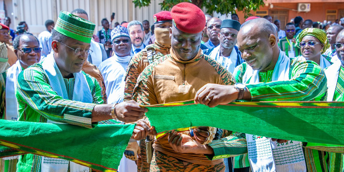 Le Chef de l'Etat, Capitaine Ibrahim Traoré inaugure la 17e édition du SIAO