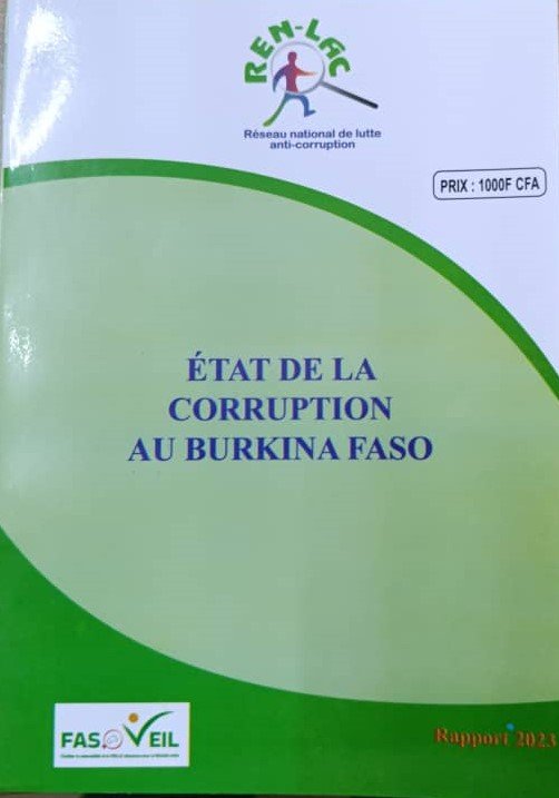 Rapport public 2023 du REN-LAC sur l'état de la corruption au Burkina Faso